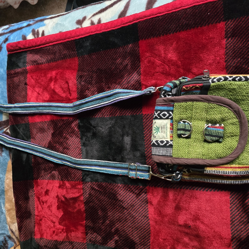 Green and Brown Women's Bag